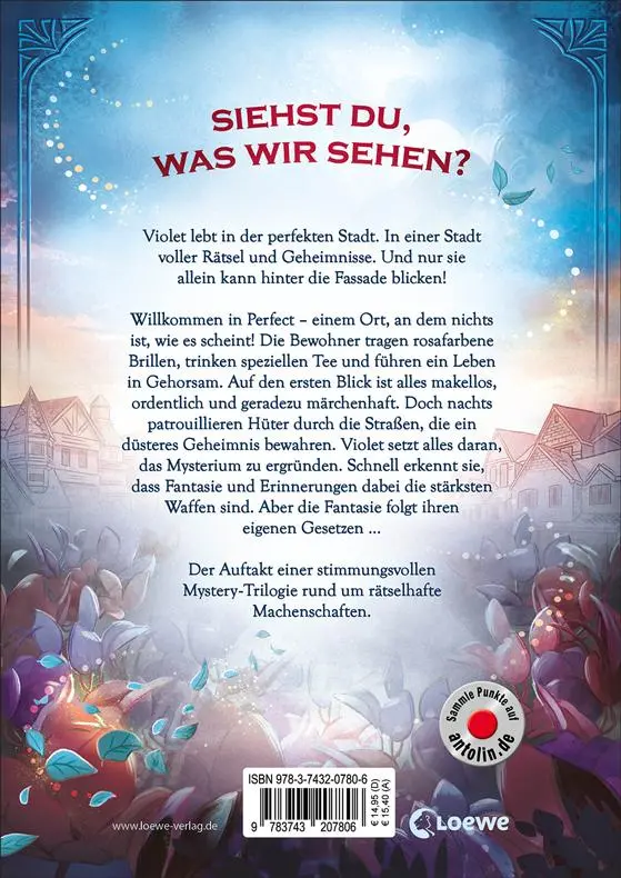 Rückseite: 9783743207806 | Rätselhafte Ereignisse in Perfect (Band 1) - Hüter der Fantasie | Buch