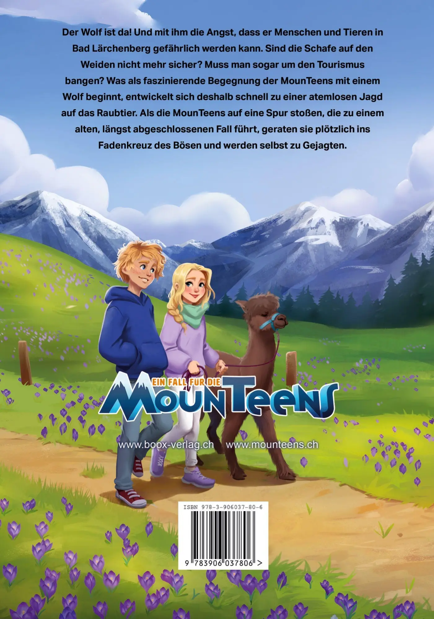 Rückseite: 9783906037806 | Lauernde Angst | Der sechste Fall für die MounTeens | Marcel Naas