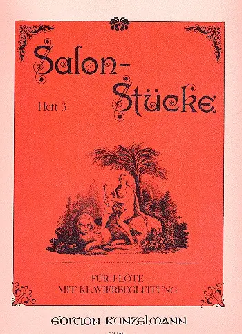 Cover: 9990050677806 | Salonstücke Band 3 für Flöte und Klavier | Edition Kunzelmann GmbH