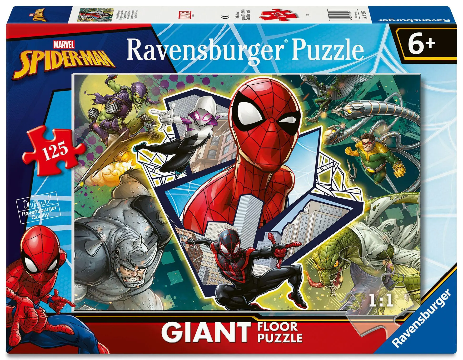 Cover: 4005556097906 | Ravensburger Kinderpuzzle 09790 - Der Superheld Spiderman - großes...