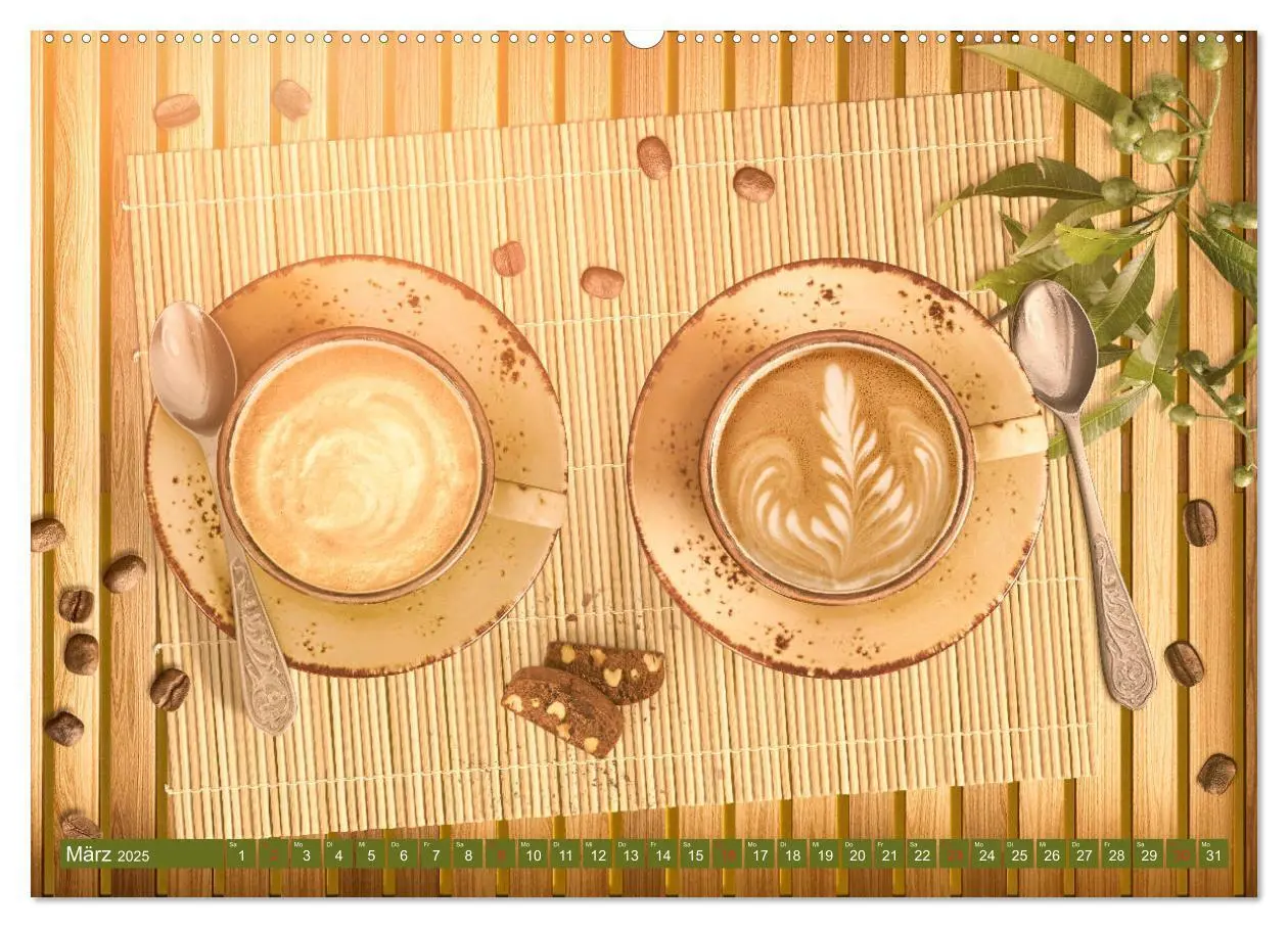 Bild: 9783435307906 | Auf einen Kaffee? (Wandkalender 2025 DIN A2 quer), CALVENDO...