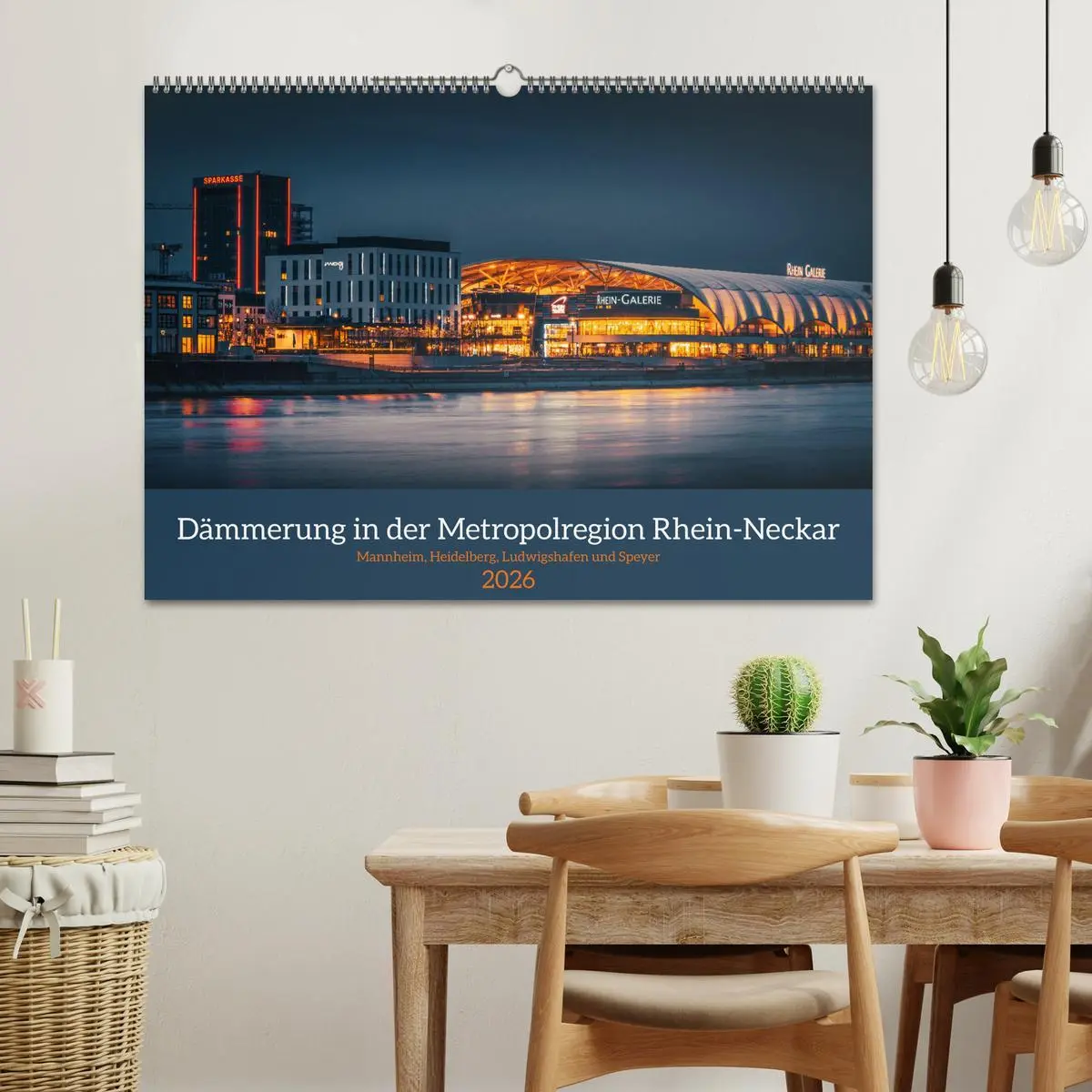 Bild: 9783457257906 | Dämmerung in der Metropolregion Rhein-Neckar (Wandkalender 2026 DIN...