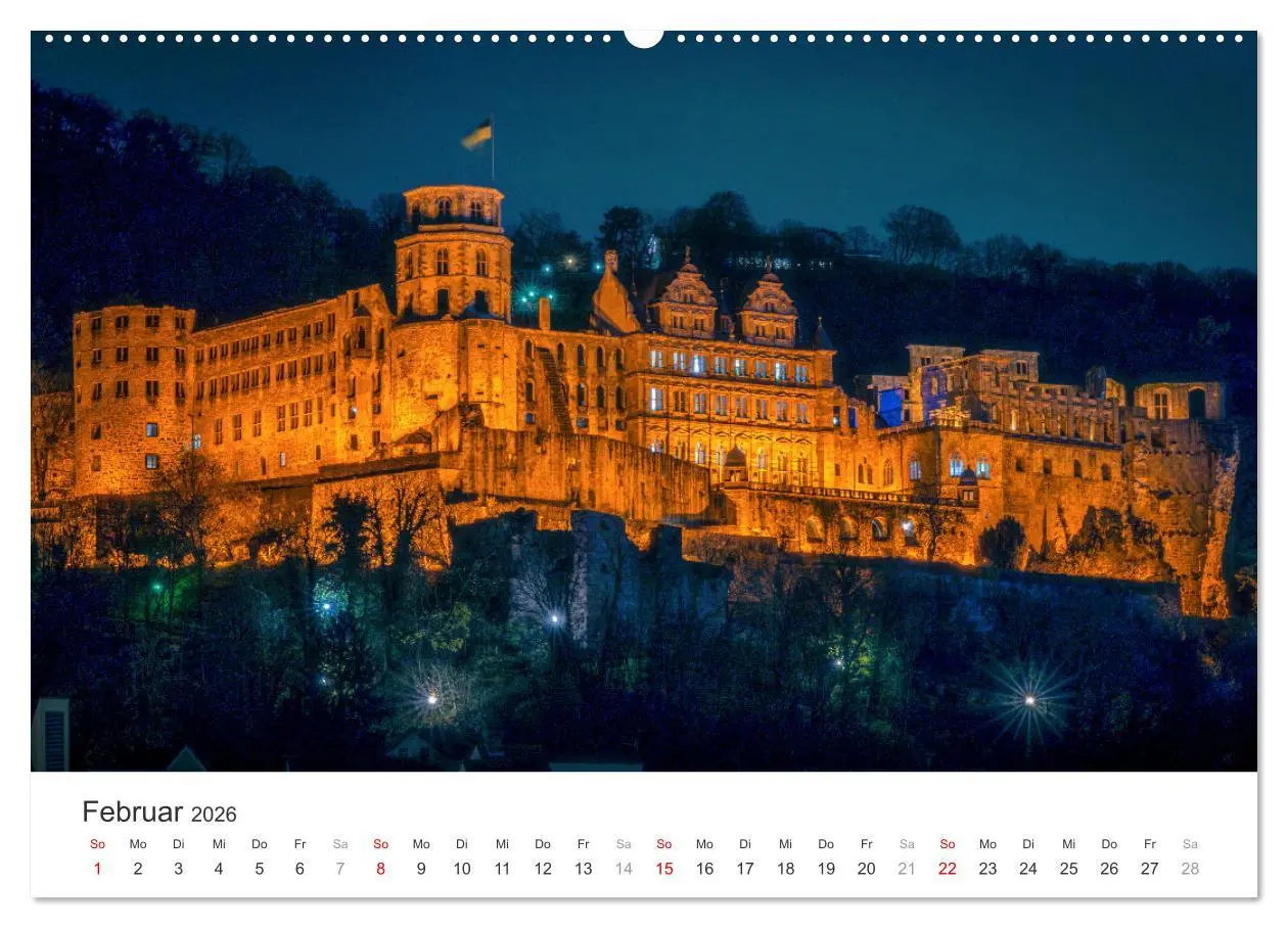 Bild: 9783457257906 | Dämmerung in der Metropolregion Rhein-Neckar (Wandkalender 2026 DIN...