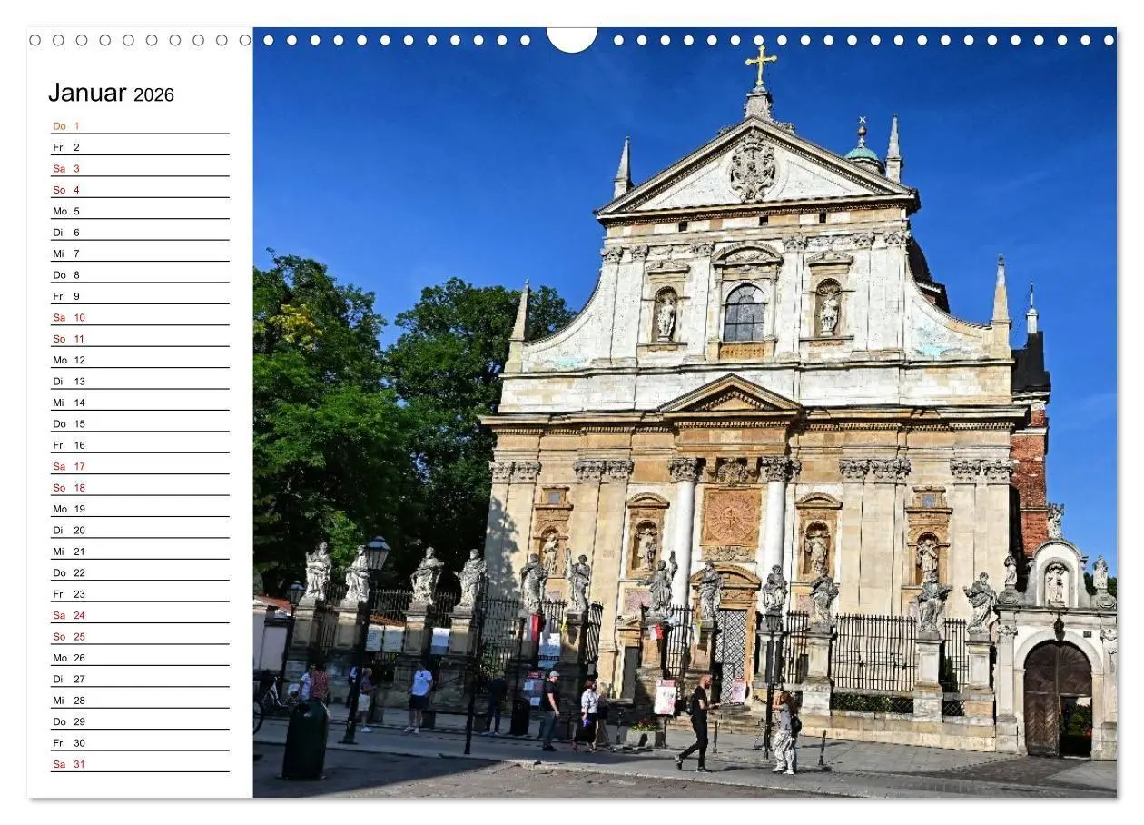Bild: 9783516657906 | Besucht doch mal Krakau (Wandkalender 2026 DIN A3 quer), CALVENDO...