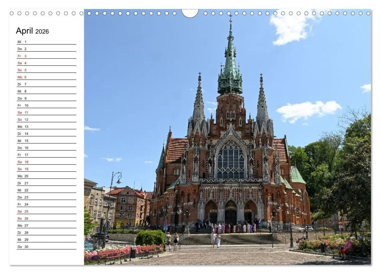 Bild: 9783516657906 | Besucht doch mal Krakau (Wandkalender 2026 DIN A3 quer), CALVENDO...