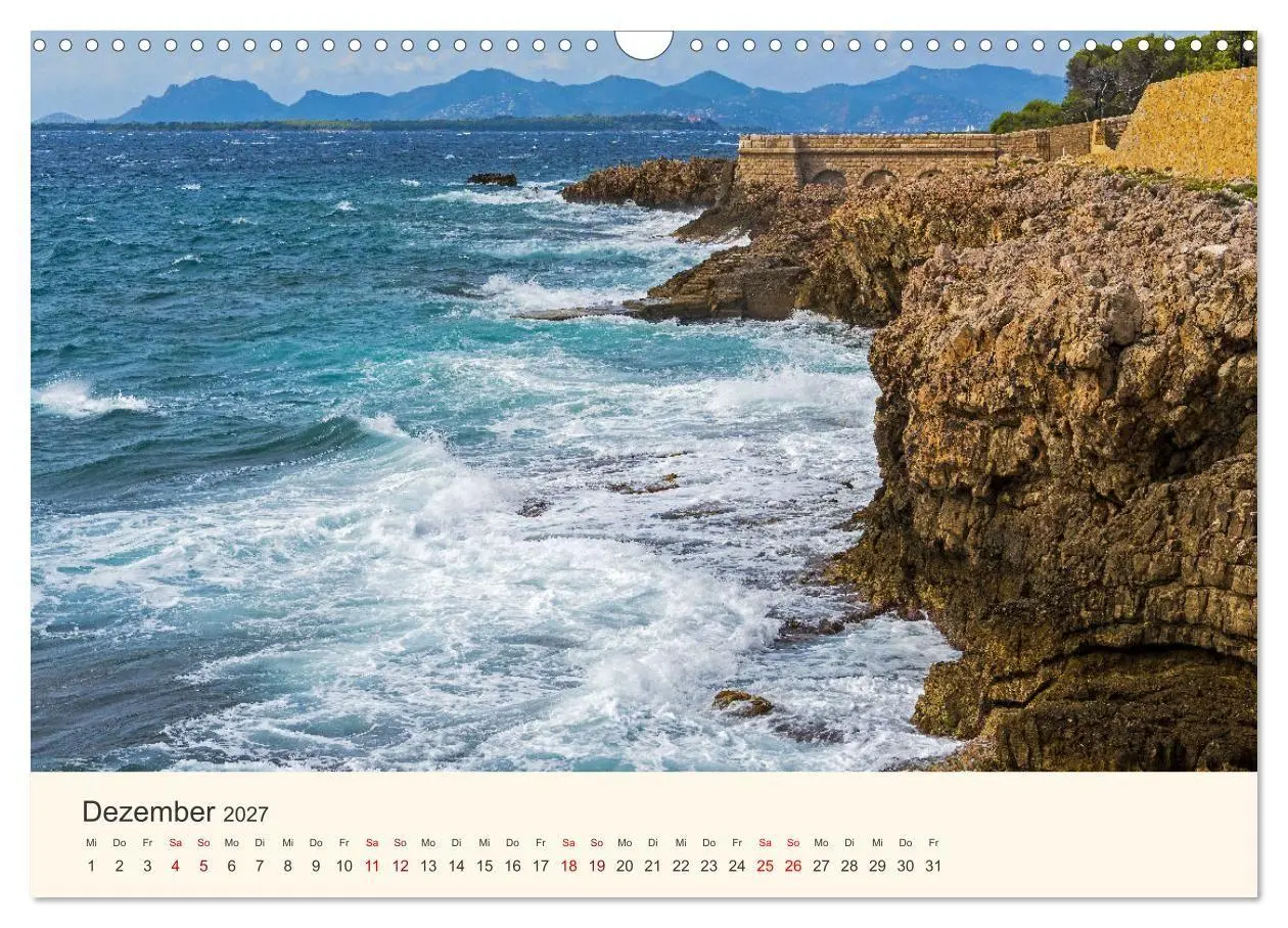 Bild: 9783569507906 | Wunderschöne Côte d'Azur (Wandkalender 2027 DIN A3 quer), CALVENDO...