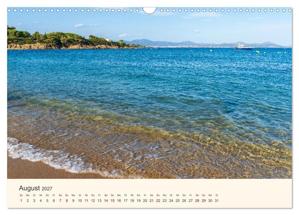 Bild: 9783569507906 | Wunderschöne Côte d'Azur (Wandkalender 2027 DIN A3 quer), CALVENDO...
