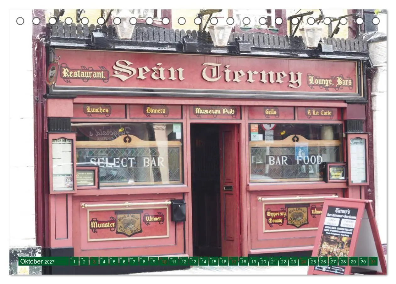 Bild: 9783569677906 | Irish Pubfronts - Irlands urige Kneipen (Tischkalender 2027 DIN A5...