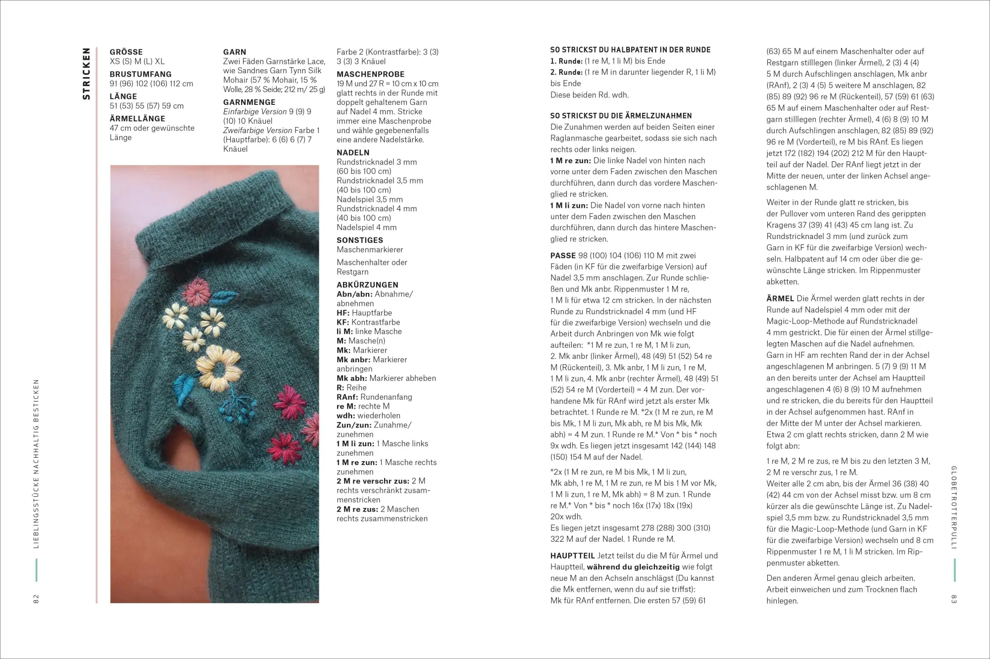 Bild: 9783841067906 | Lieblingsstücke nachhaltig besticken | Warunee Bolstad | Buch | 2024