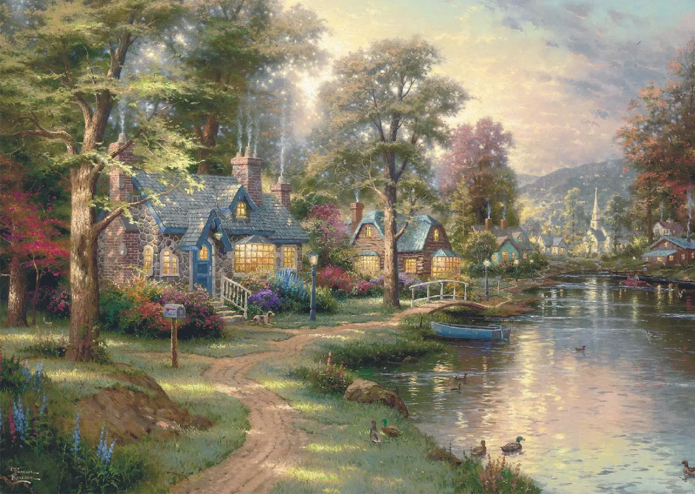 Bild: 4001504598006 | Dorf am See | Spiel | Schachtel | 59800 | 2024 | Schmidt Spiele
