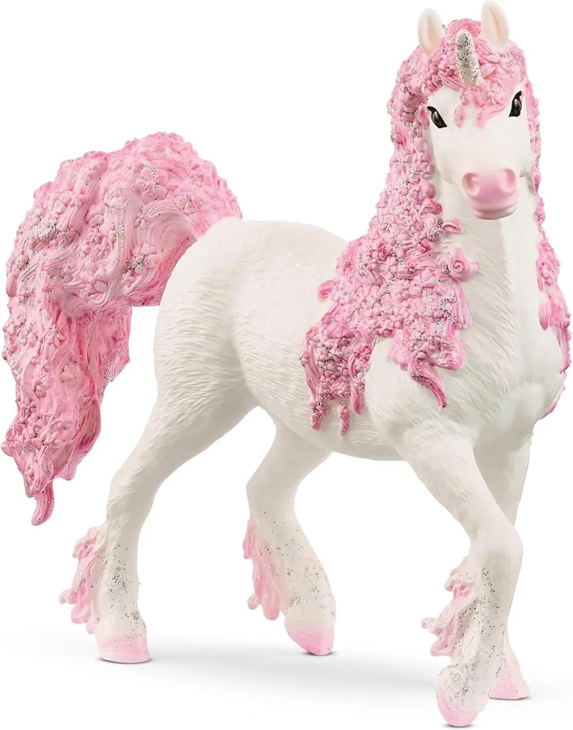 Cover: 4059433778006 | Schleich 70831 - Bayala, Blüten Einhorn Stute, Spielfigur, 14x4x11,2cm