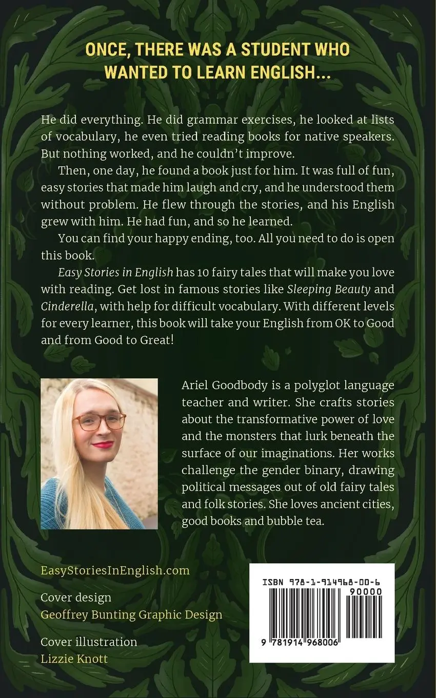 Rückseite: 9781914968006 | Easy Stories in English for Beginners | Ariel Goodbody | Taschenbuch