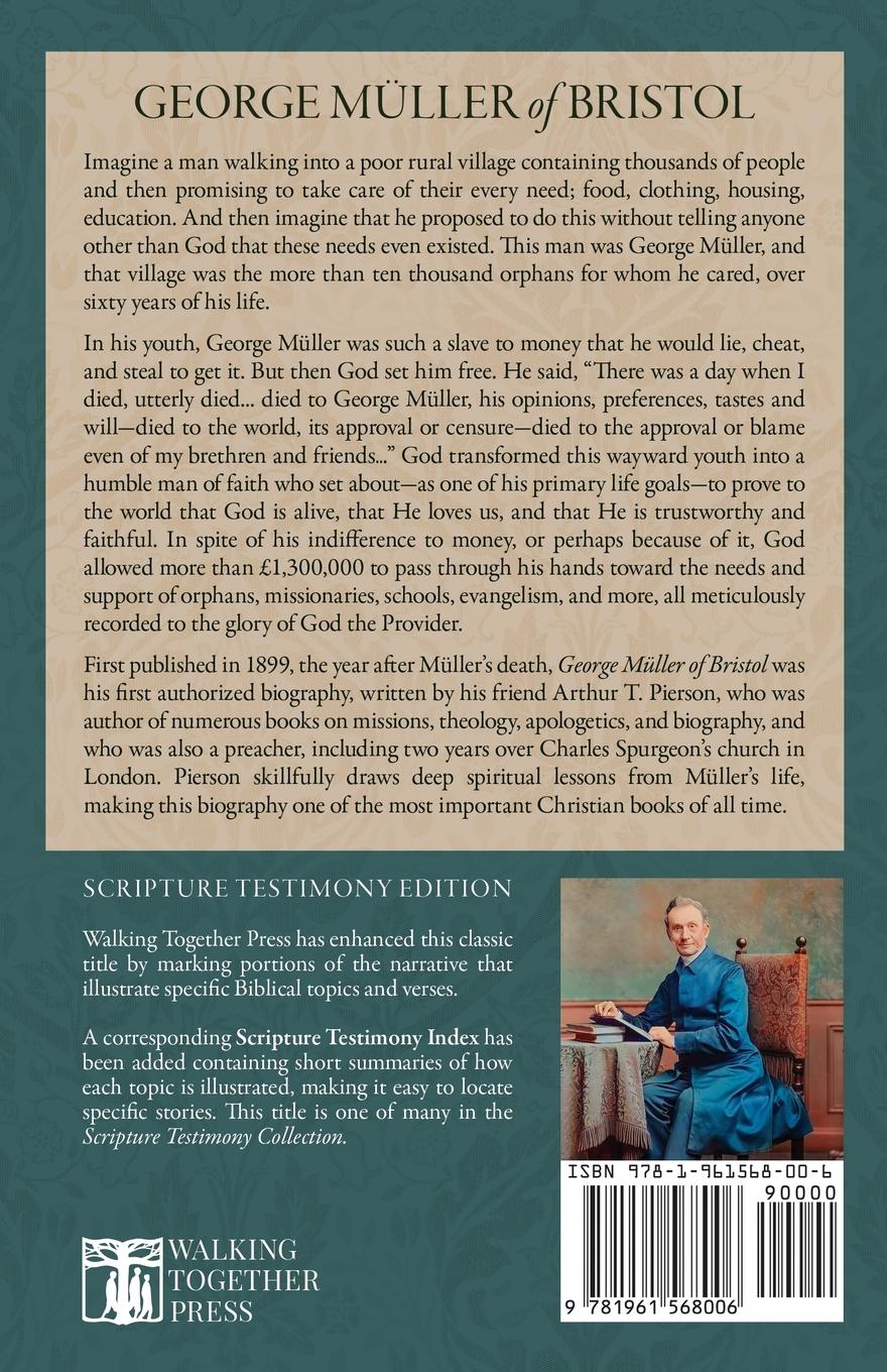 Rückseite: 9781961568006 | George Müller of Bristol | Arthur T Pierson | Taschenbuch | Englisch