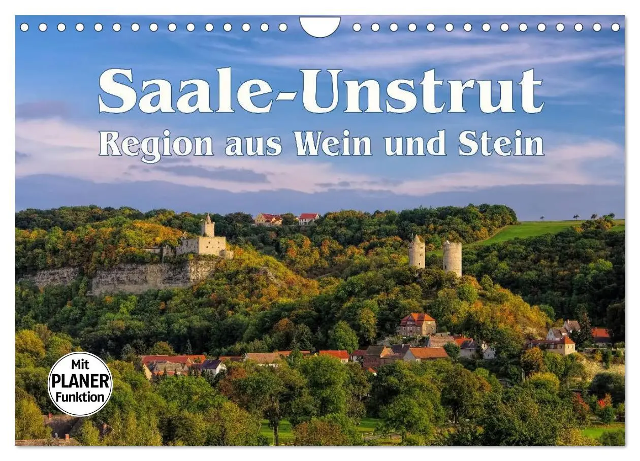 Cover: 9783435508006 | Saale-Unstrut - Region aus Wein und Stein (Wandkalender 2025 DIN A4...