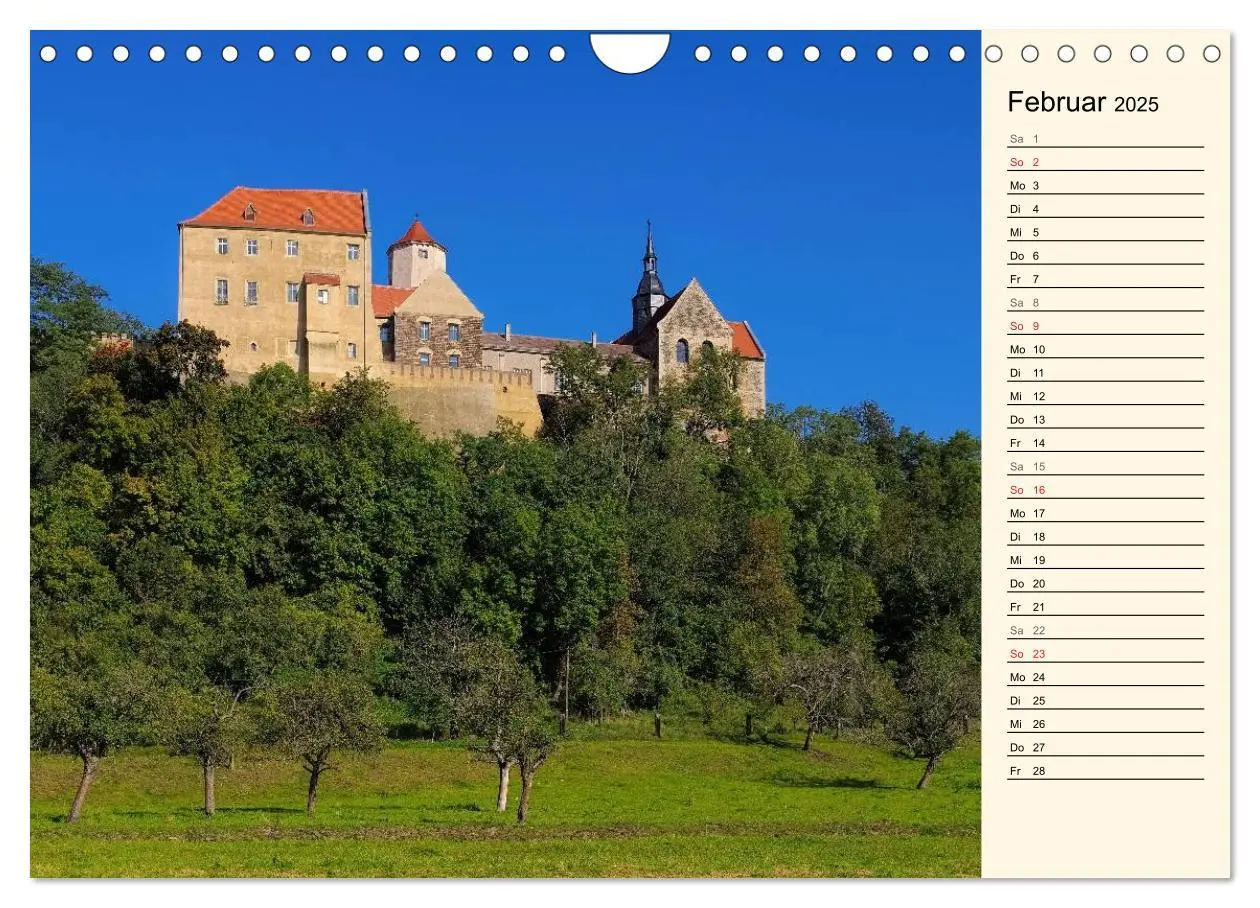 Bild: 9783435508006 | Saale-Unstrut - Region aus Wein und Stein (Wandkalender 2025 DIN A4...