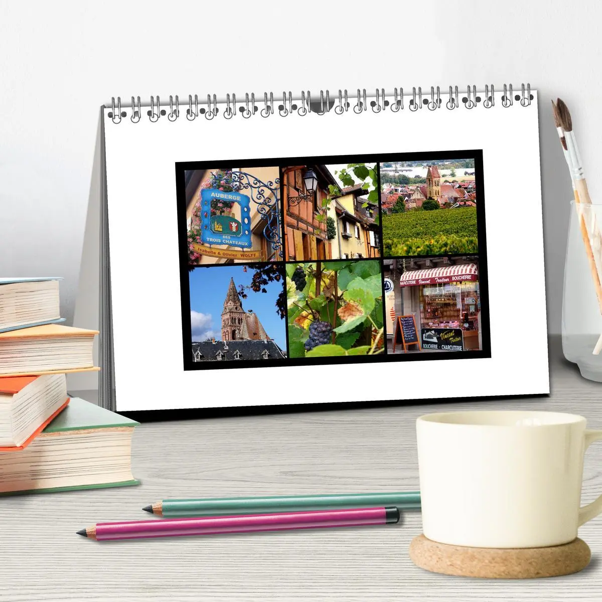 Bild: 9783457458006 | Faszinierendes Elsass (Tischkalender 2026 DIN A5 quer), CALVENDO...
