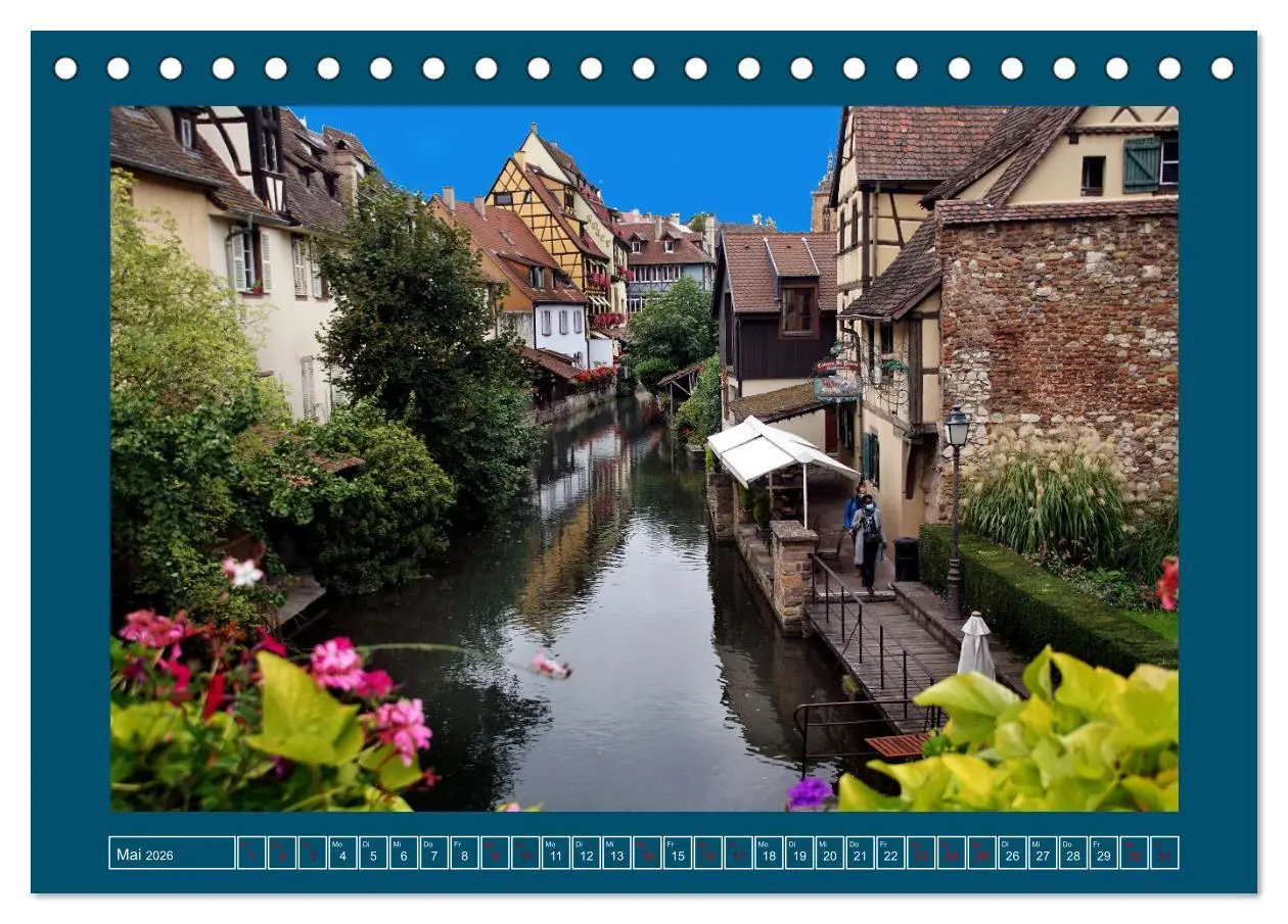 Bild: 9783457458006 | Faszinierendes Elsass (Tischkalender 2026 DIN A5 quer), CALVENDO...