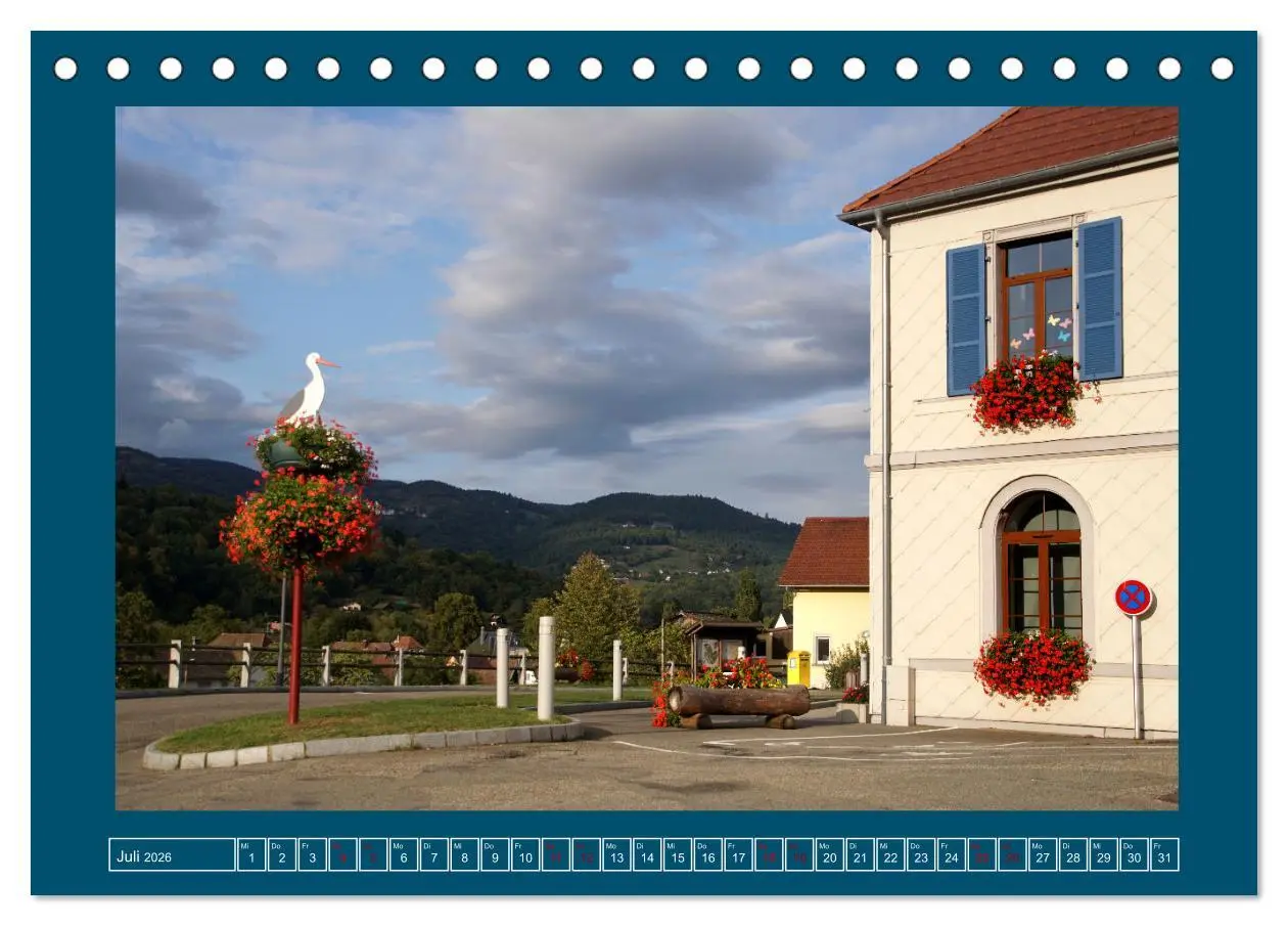 Bild: 9783457458006 | Faszinierendes Elsass (Tischkalender 2026 DIN A5 quer), CALVENDO...