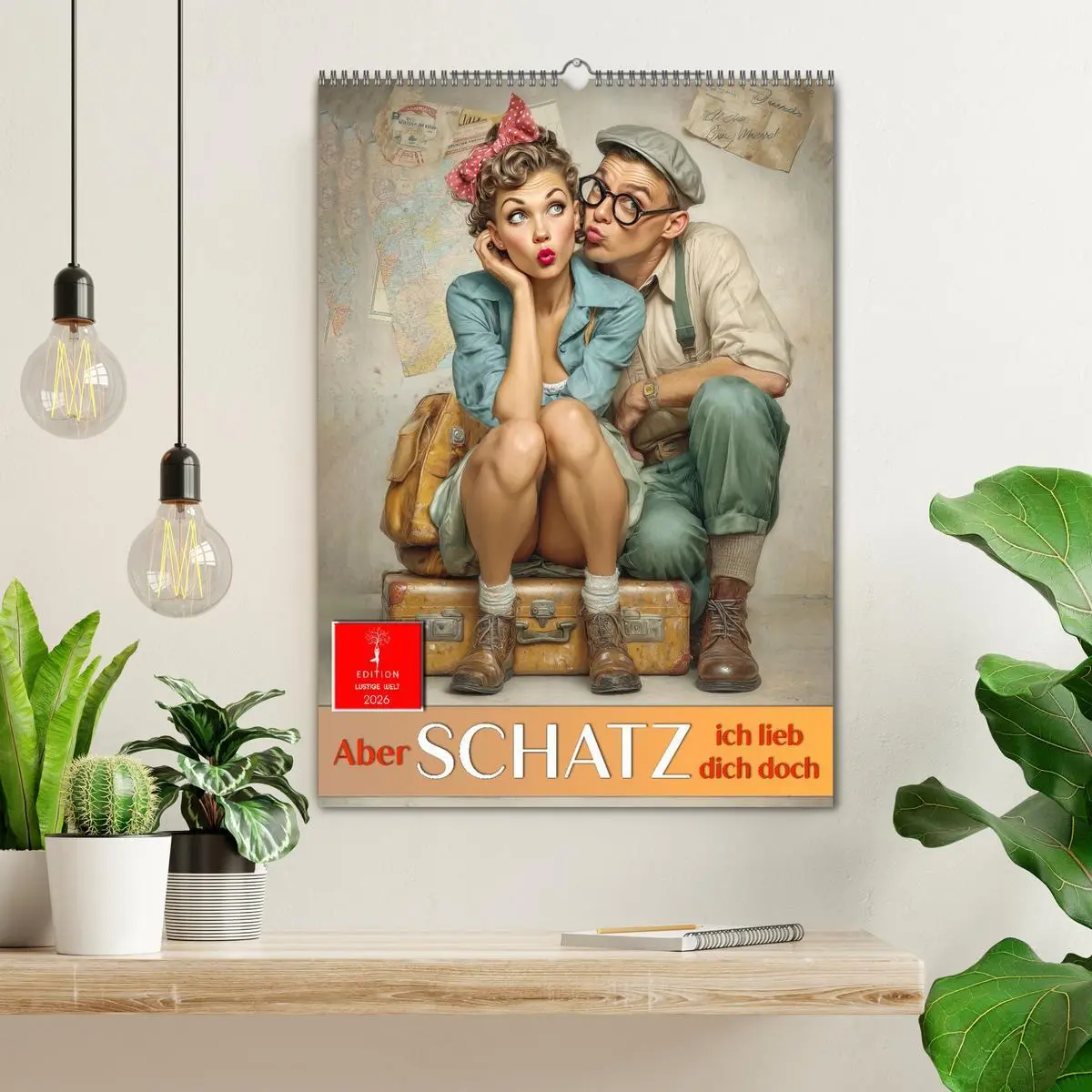 Bild: 9783516618006 | Aber Schatz, ich lieb dich doch (Wandkalender 2026 DIN A2 hoch),...
