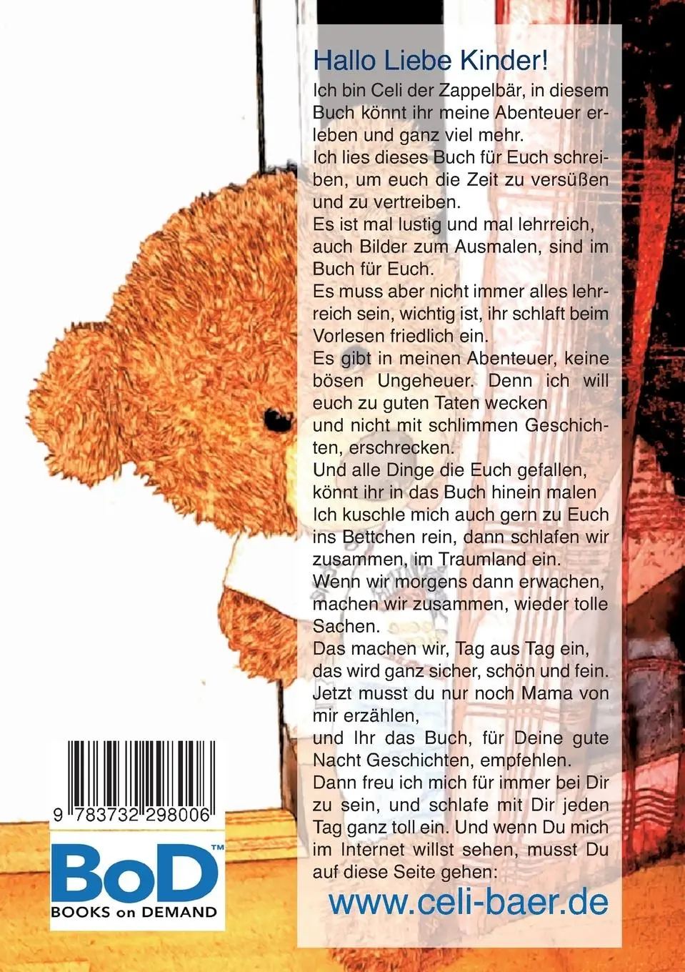 Rückseite: 9783732298006 | Celi-Bär | Hallo wer bist denn du? | Ivonne Prietzel | Taschenbuch