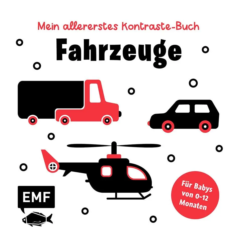 Cover: 9783745928006 | Mein allererstes Kontraste-Buch: Fahrzeuge - für Babys von 0-12...
