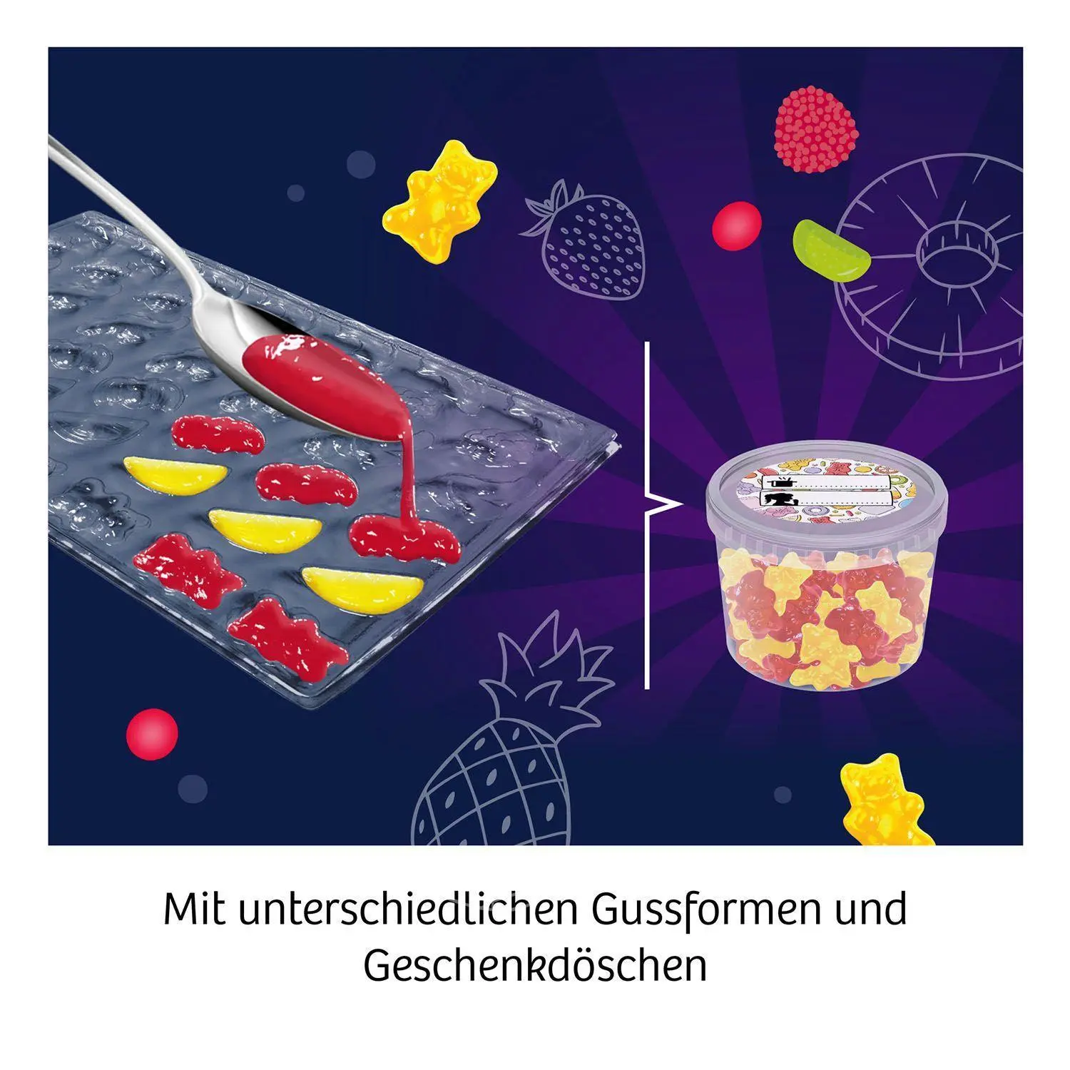 Bild: 4002051658106 | Fun Science Fruchtgummi-Labor | Experimentierkasten | Spiel | 658106