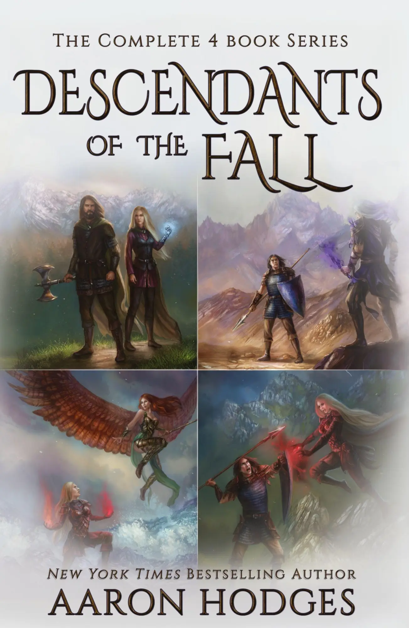 Cover: 9781991018106 | Descendants of the Fall | The Complete Series | Aaron Hodges | Buch