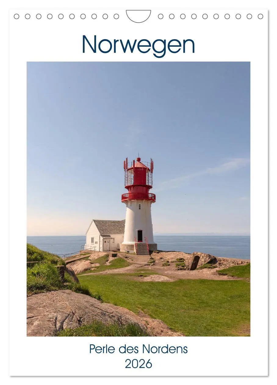 Cover: 9783516398106 | Norwegen - Perle des Nordens (Wandkalender 2026 DIN A4 hoch),...