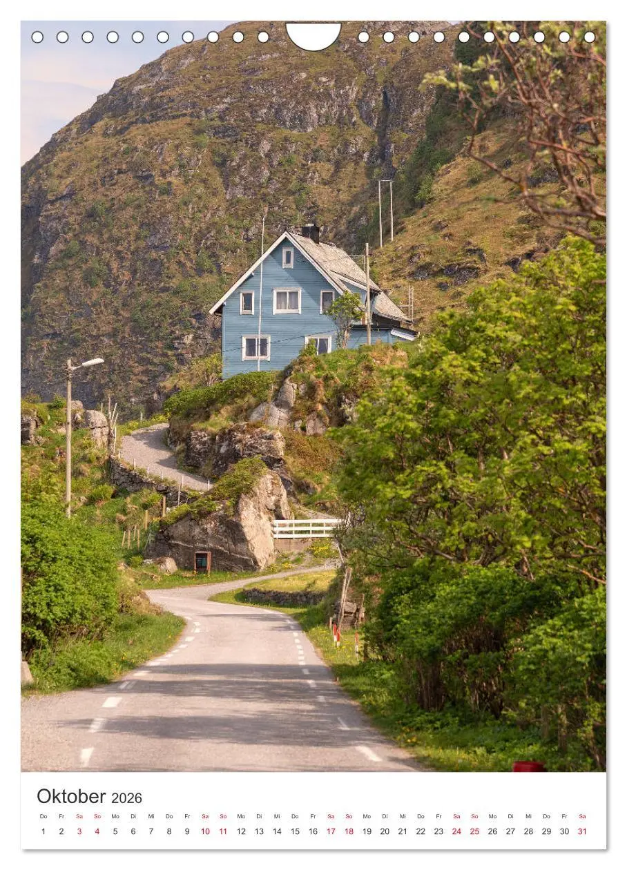 Bild: 9783516398106 | Norwegen - Perle des Nordens (Wandkalender 2026 DIN A4 hoch),...