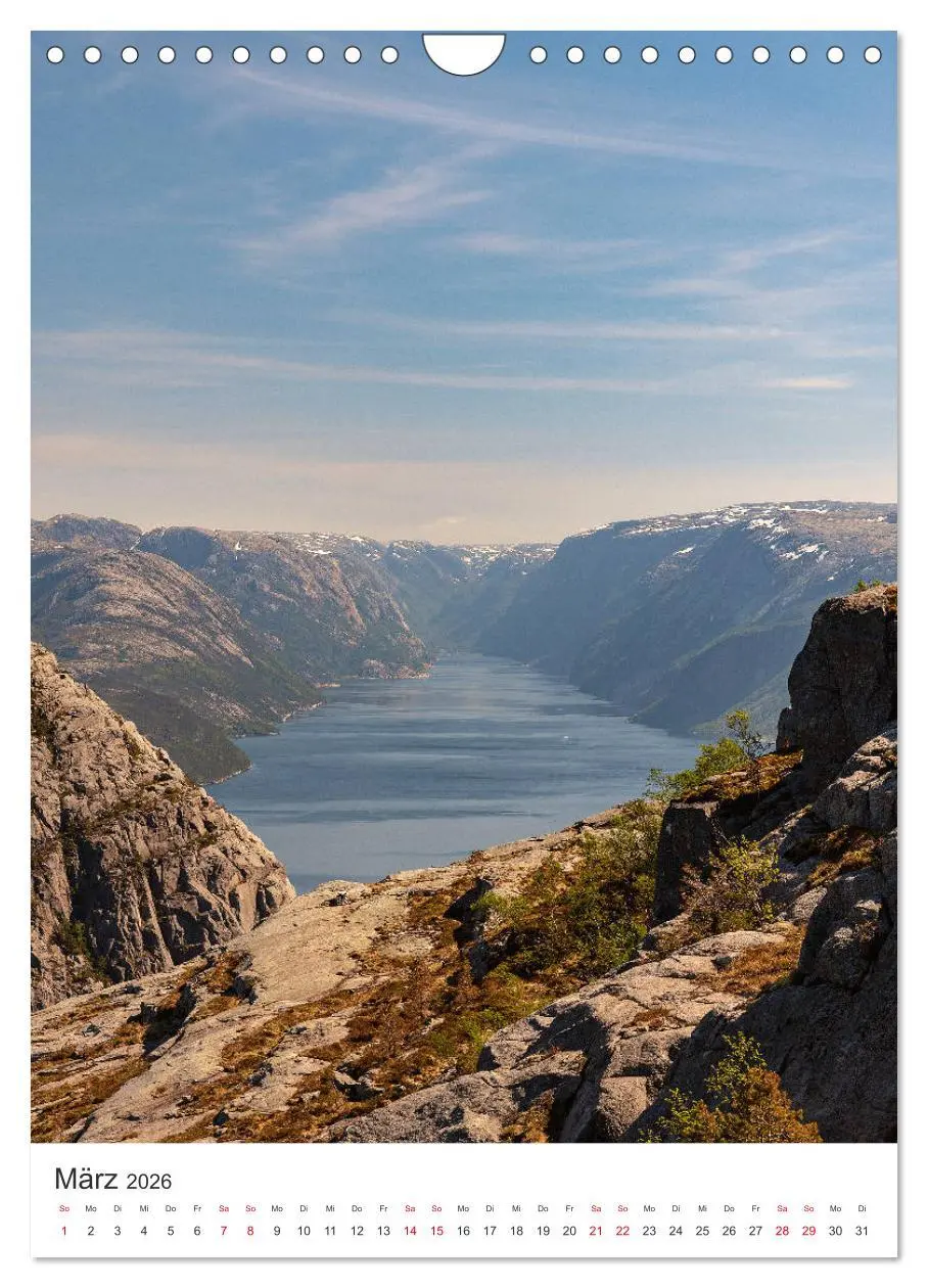 Bild: 9783516398106 | Norwegen - Perle des Nordens (Wandkalender 2026 DIN A4 hoch),...