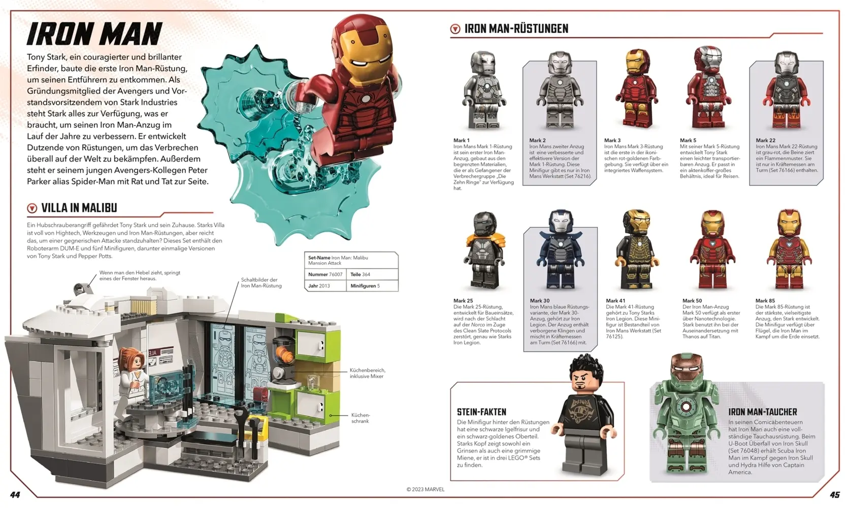 Bild: 9783831048106 | LEGO® Marvel Das große Superhelden Lexikon | Simon Hugo (u. a.) | Buch