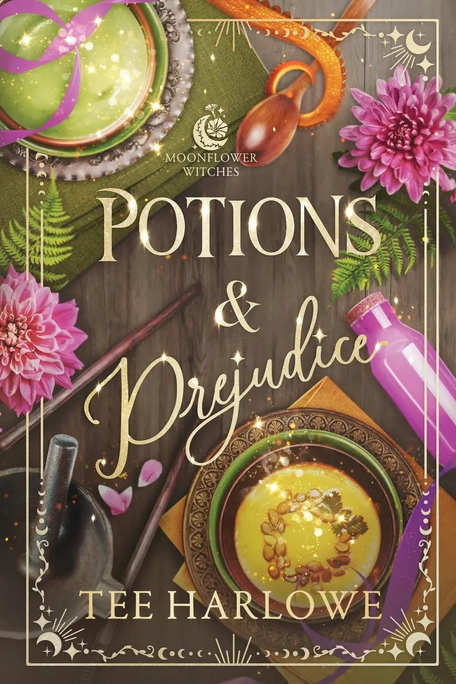 Cover: 9798992848106 | Potions &amp; Prejudice | A Cozy Fantasy Romance | Tee Harlowe | Buch