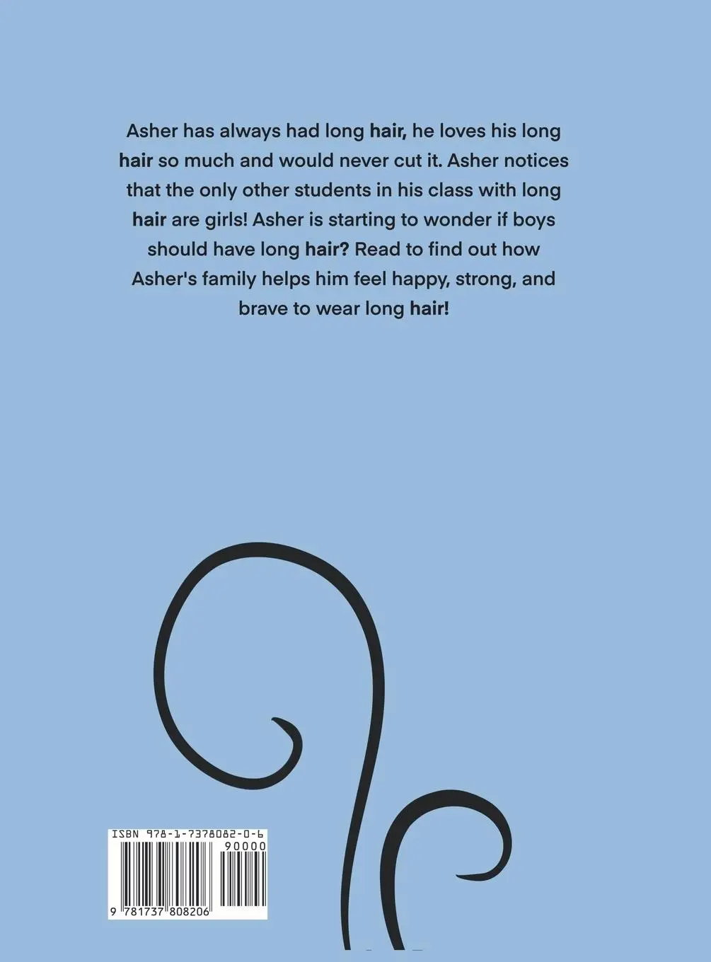 Rückseite: 9781737808206 | I Wear Long Hair | Rosa M. Romero | Buch | Englisch | 2022