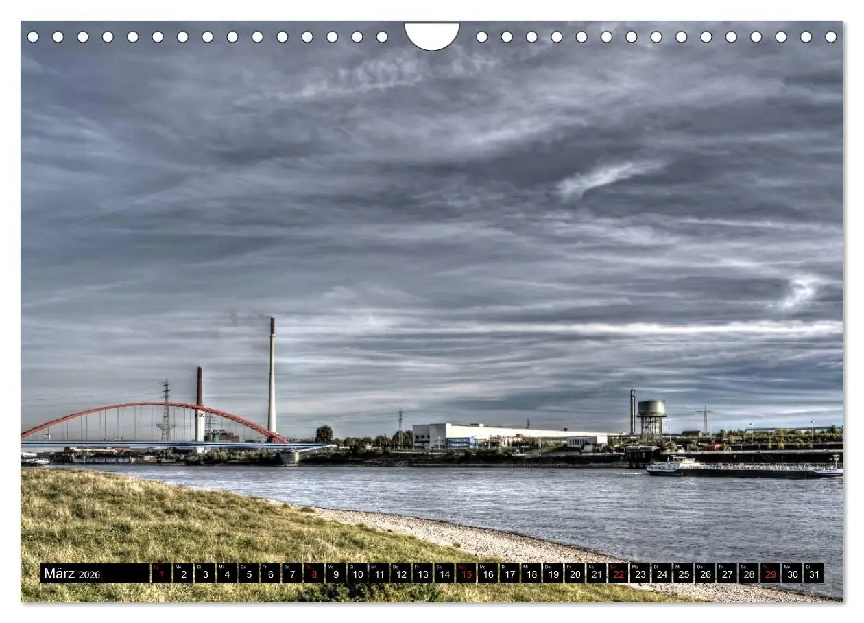 Bild: 9783457988206 | Duisburg am Rhein - R(h)einblicke (Wandkalender 2026 DIN A4 quer),...