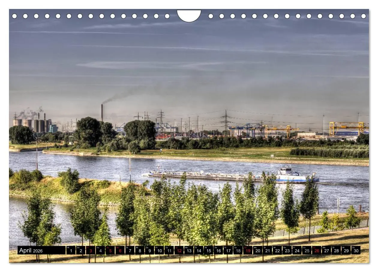 Bild: 9783457988206 | Duisburg am Rhein - R(h)einblicke (Wandkalender 2026 DIN A4 quer),...
