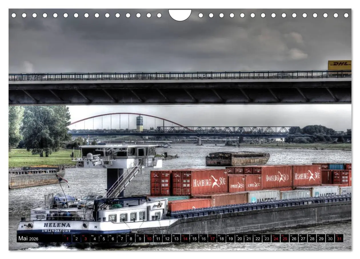 Bild: 9783457988206 | Duisburg am Rhein - R(h)einblicke (Wandkalender 2026 DIN A4 quer),...