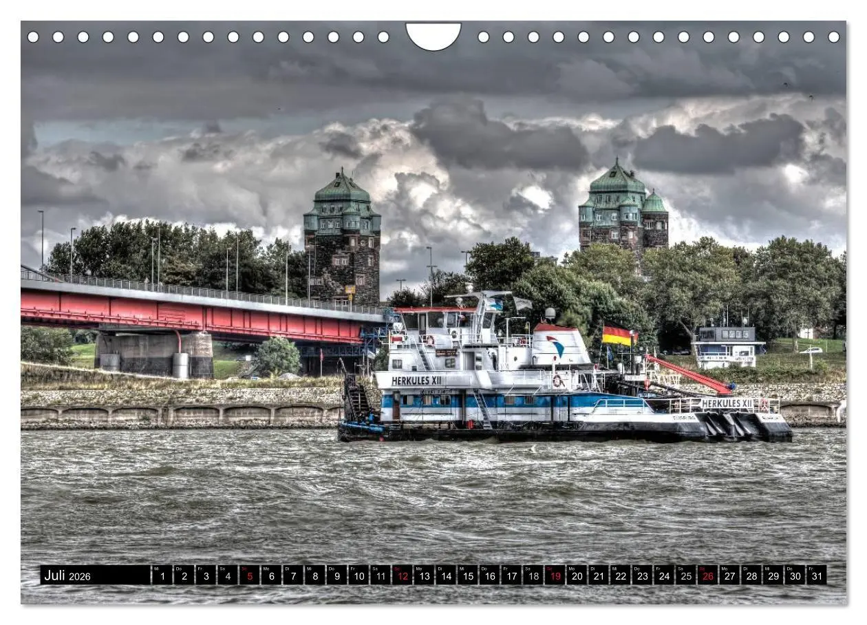 Bild: 9783457988206 | Duisburg am Rhein - R(h)einblicke (Wandkalender 2026 DIN A4 quer),...