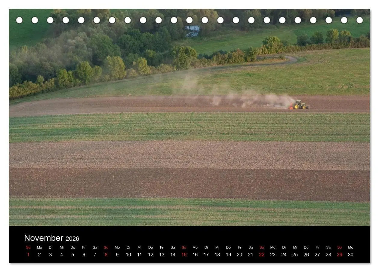 Bild: 9783516078206 | Hohenlohe von oben (Tischkalender 2026 DIN A5 quer), CALVENDO...