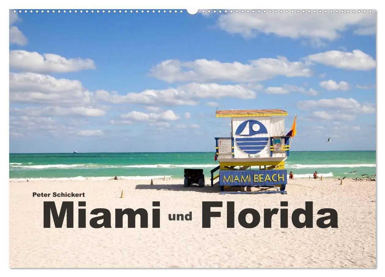 Cover: 9783516148206 | Miami und Florida (Wandkalender 2026 DIN A2 quer), CALVENDO...