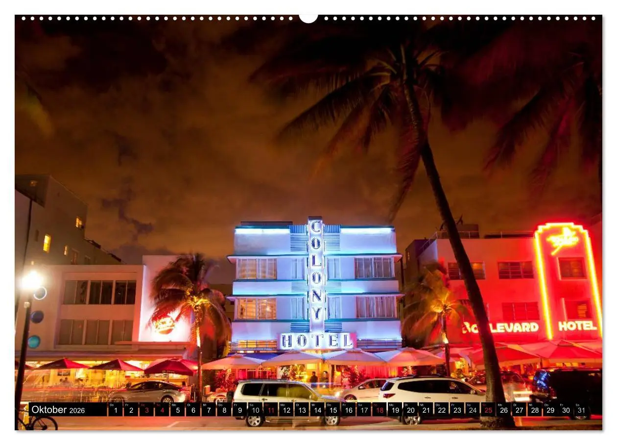 Bild: 9783516148206 | Miami und Florida (Wandkalender 2026 DIN A2 quer), CALVENDO...
