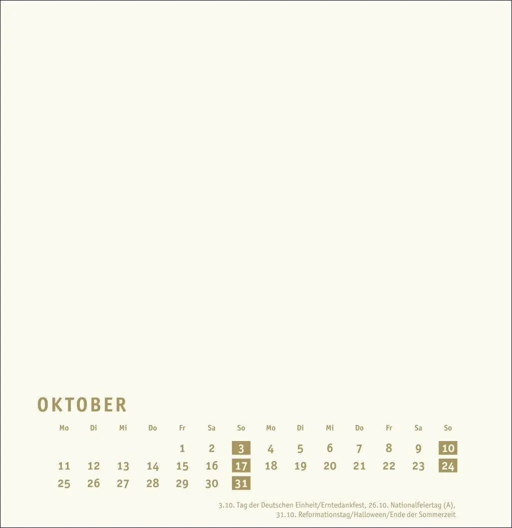 Bild: 9783756418206 | Premium-Bastelkalender gold groß 2027 | Heye | Kalender | 14 S. | 2027