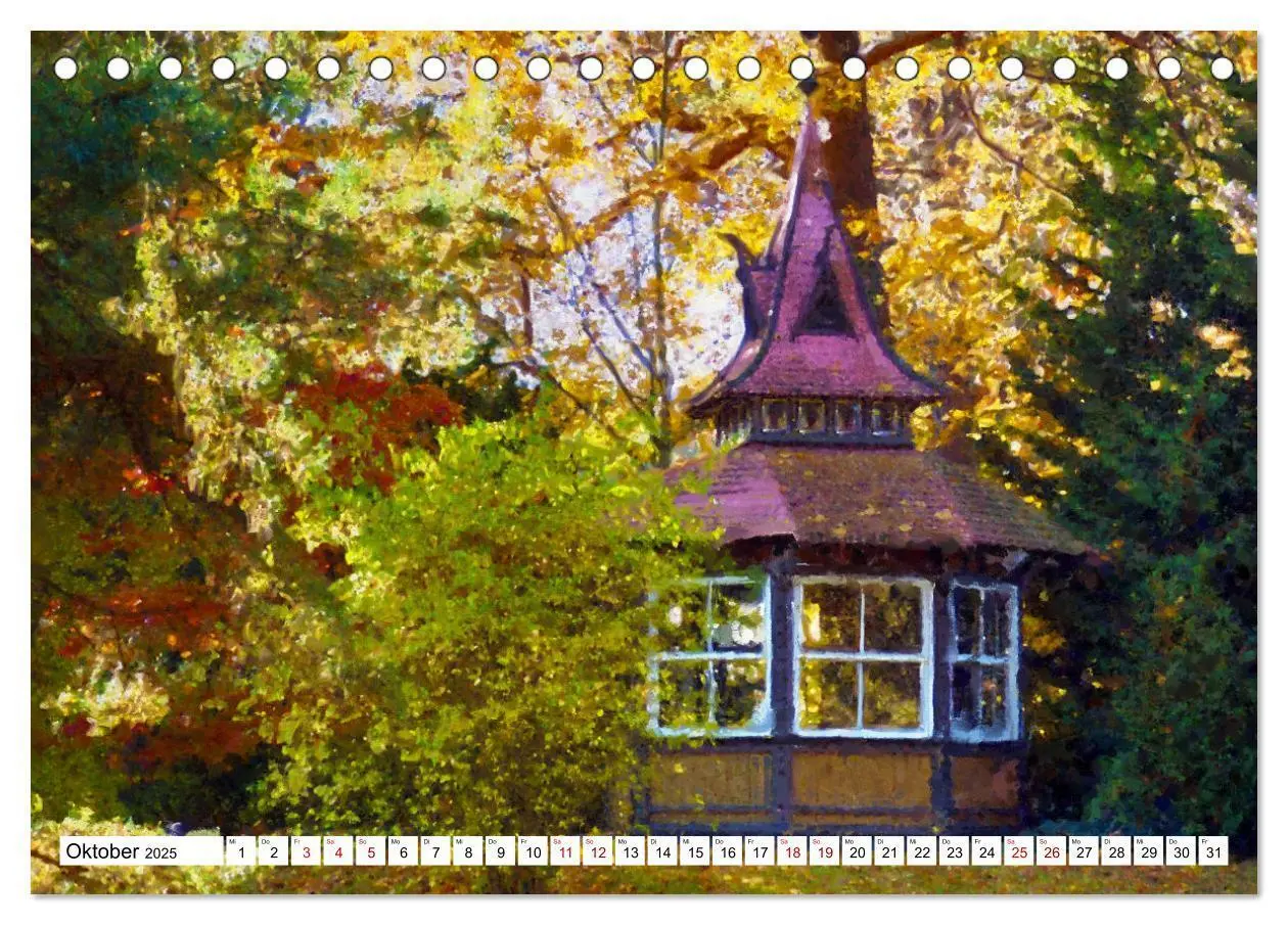 Bild: 9783435028306 | Malerische Insel Usedom - Acryl Impressionen (Tischkalender 2025...