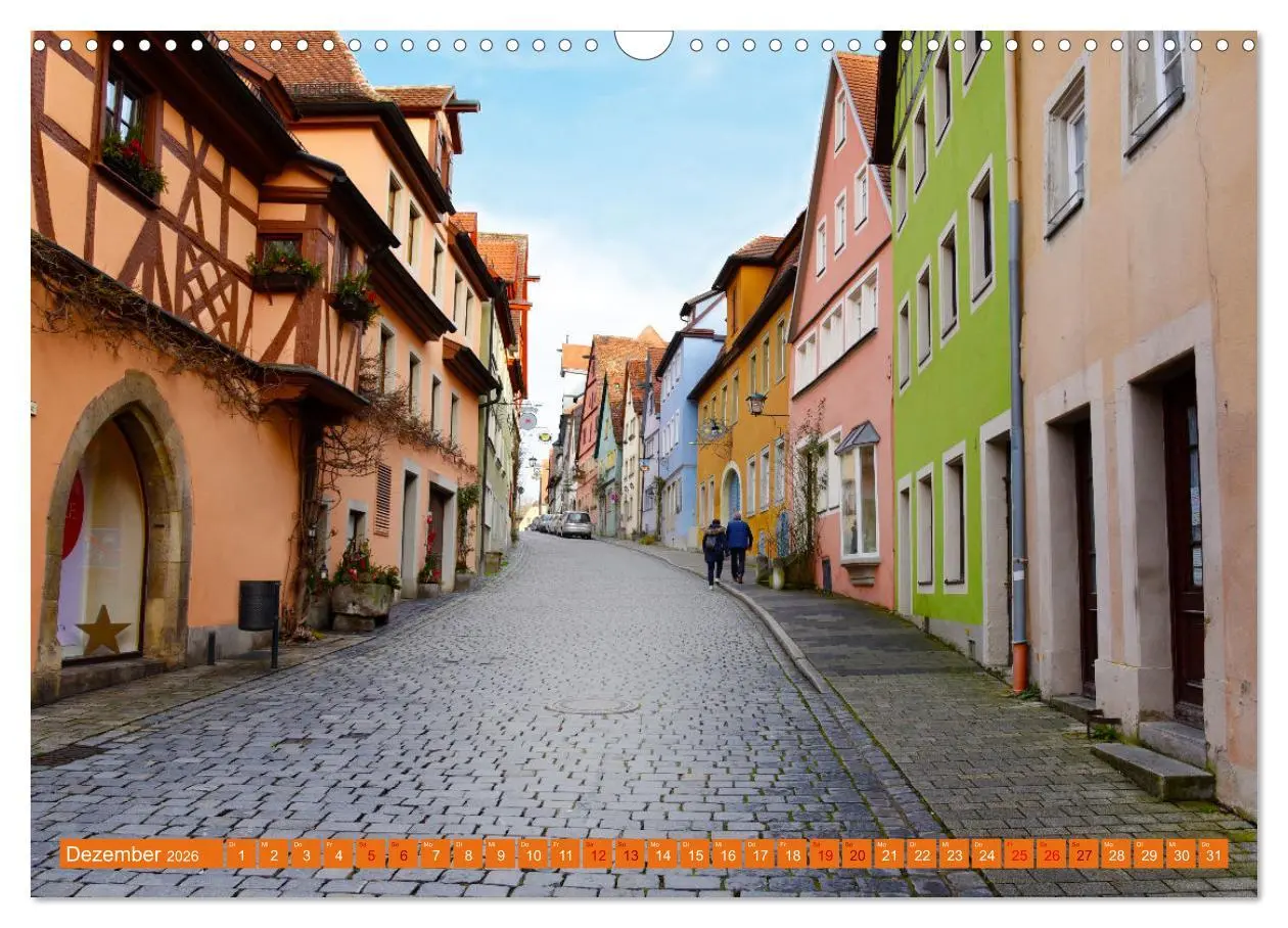 Bild: 9783457598306 | Erlebe mit mir Rothenburg ob der Tauber (Wandkalender 2026 DIN A3...