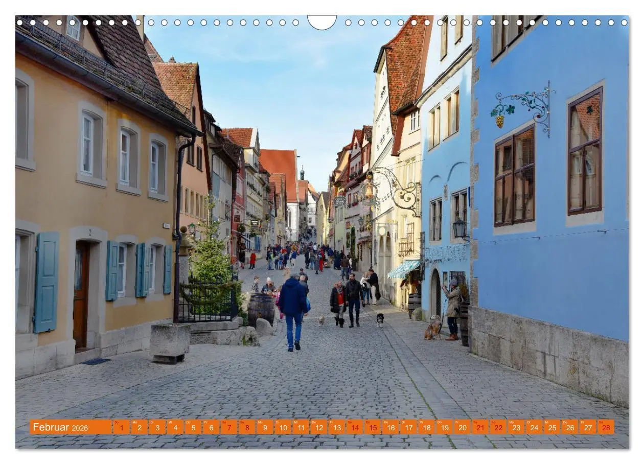 Bild: 9783457598306 | Erlebe mit mir Rothenburg ob der Tauber (Wandkalender 2026 DIN A3...