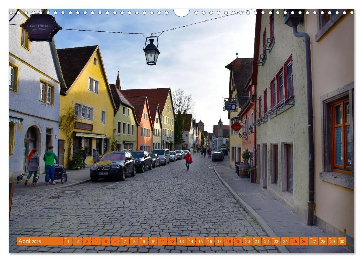Bild: 9783457598306 | Erlebe mit mir Rothenburg ob der Tauber (Wandkalender 2026 DIN A3...