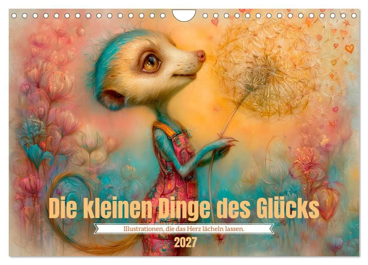 Cover: 9783594358306 | Die kleinen Dinge des Glücks (Wandkalender 2027 DIN A4 quer),...