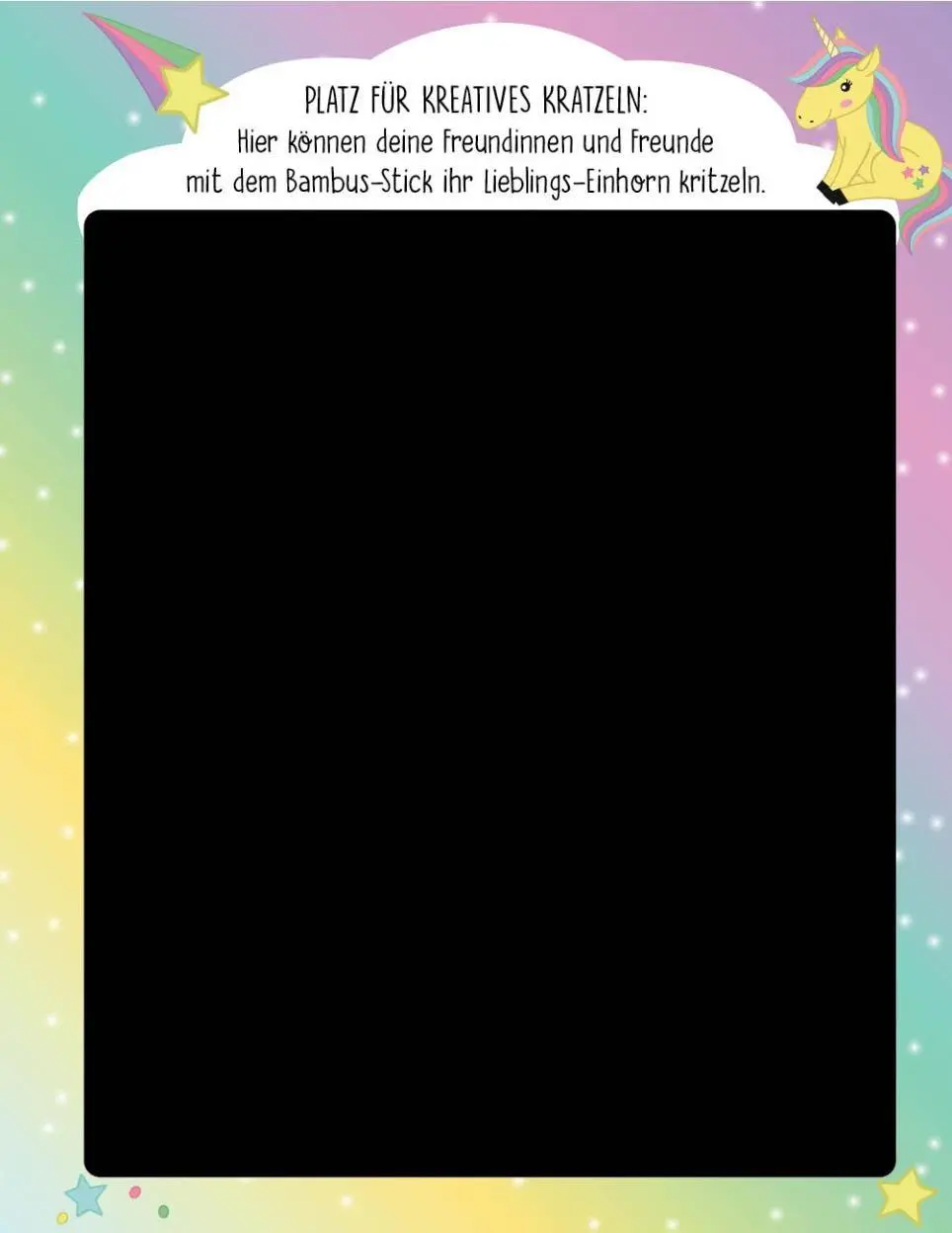 Bild: 9783849948306 | Kritzel-Kratzel-Buch Meine Schulfreunde (Einhörner) | Buch | 36 S.