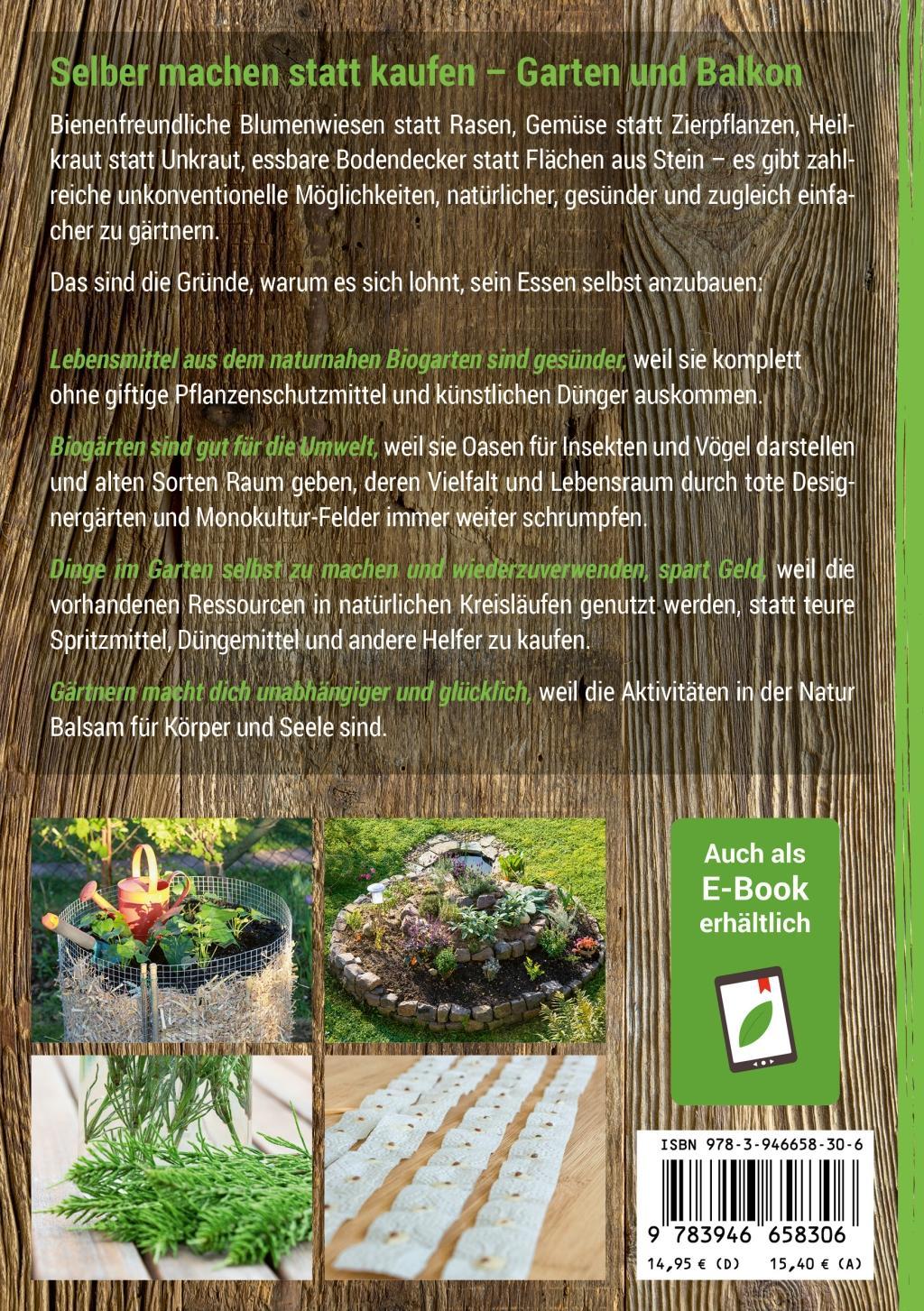 Bild: 9783946658306 | Selber machen statt kaufen - Garten und Balkon | smarticular Verlag