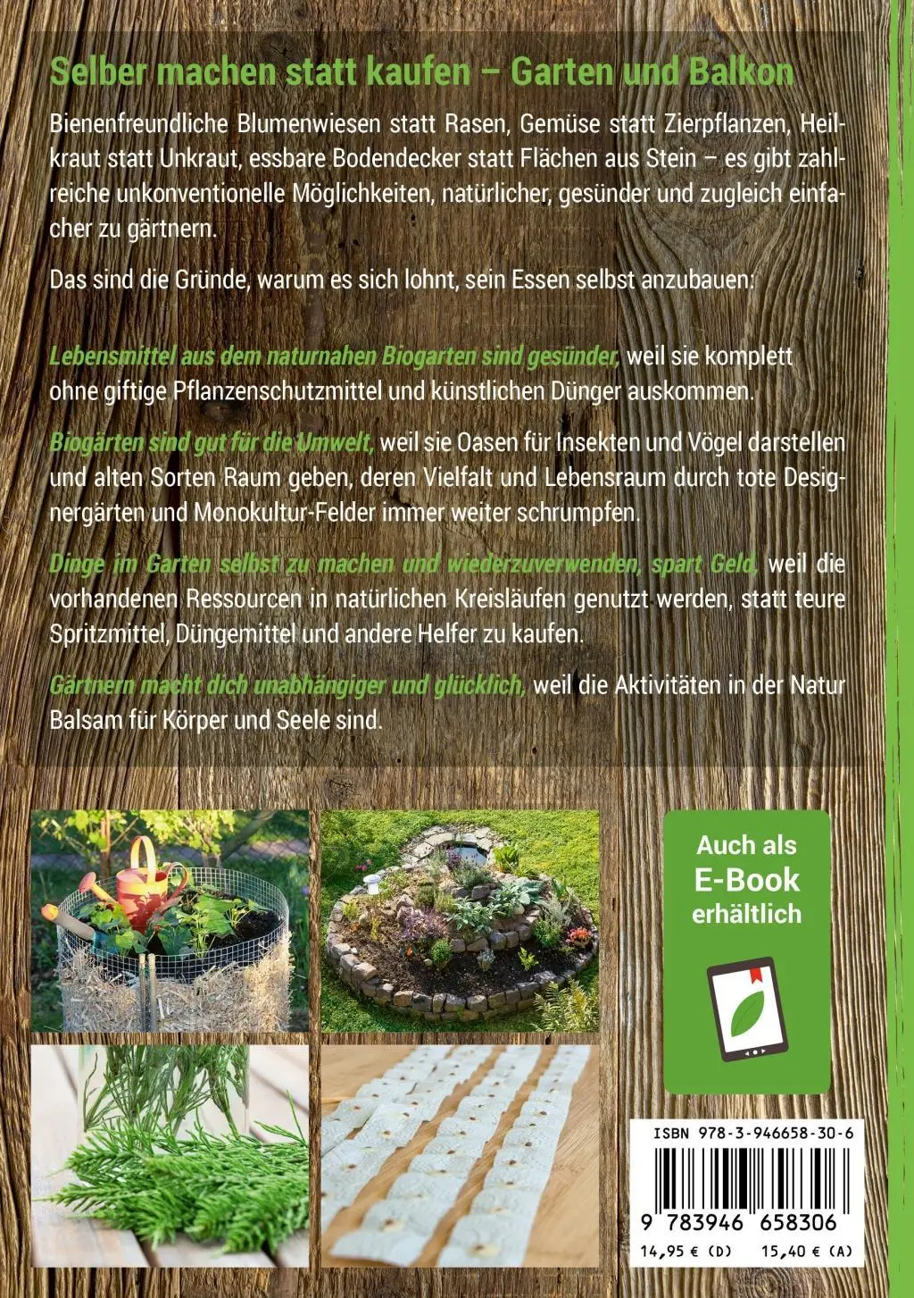 Bild: 9783946658306 | Selber machen statt kaufen - Garten und Balkon | smarticular Verlag