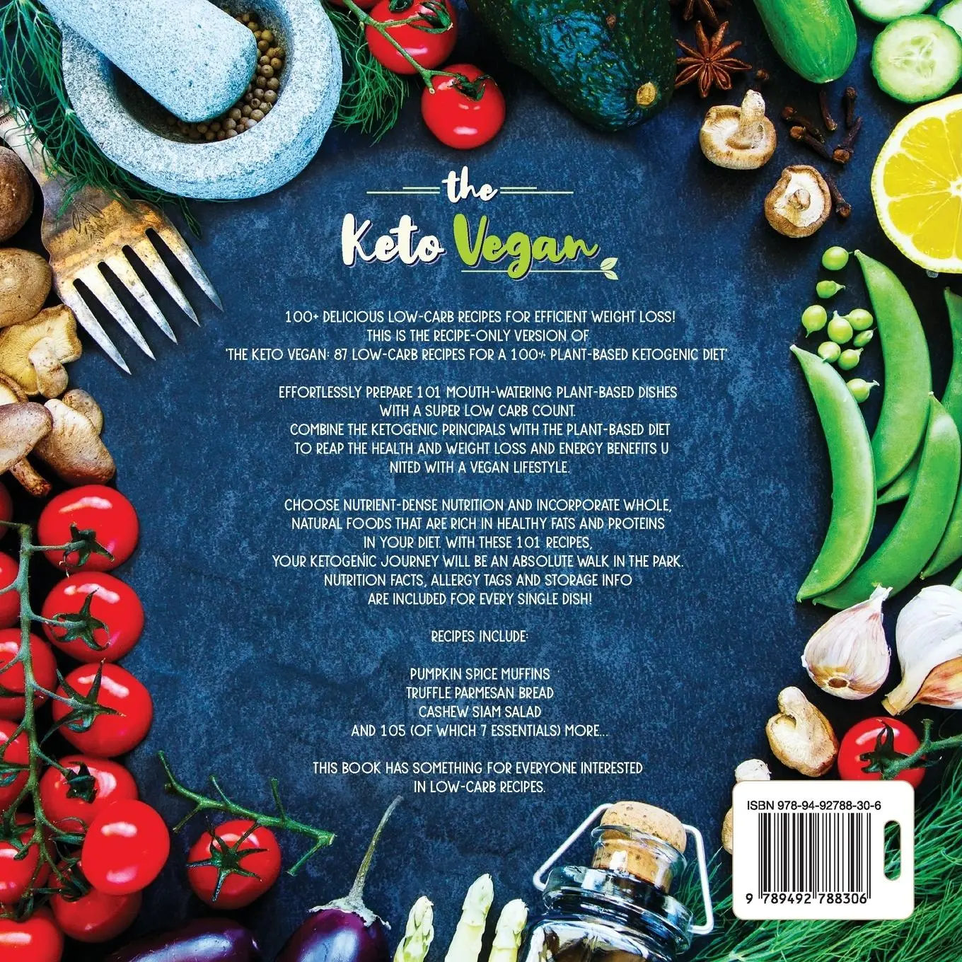 Rückseite: 9789492788306 | The Keto Vegan | Lydia Miller | Taschenbuch | Englisch | 2019 | SVIM
